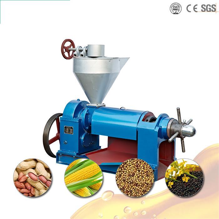 Soybean Sunflower Oil Pressing Uses Commercial Automatic Small Screw Oil Press Machine