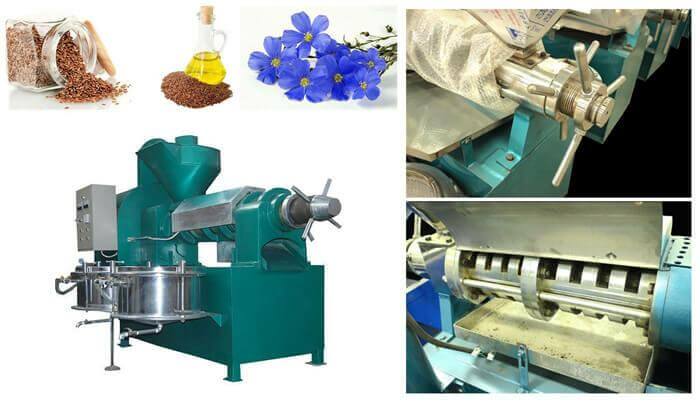 automatic flaxseed oil presser machine