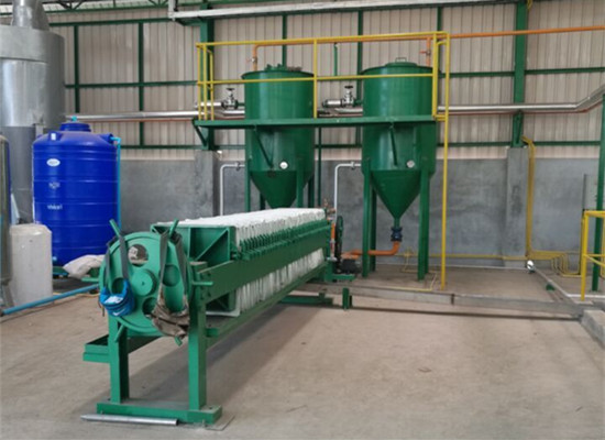 filter press machine of palm kernel oil processing