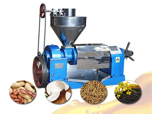 Machine de transformation d'huile d'arachide au tchad