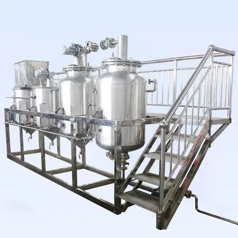 set up a mini or small palm oil refining line
