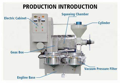 Structure of Groundnut Oil Making Machine